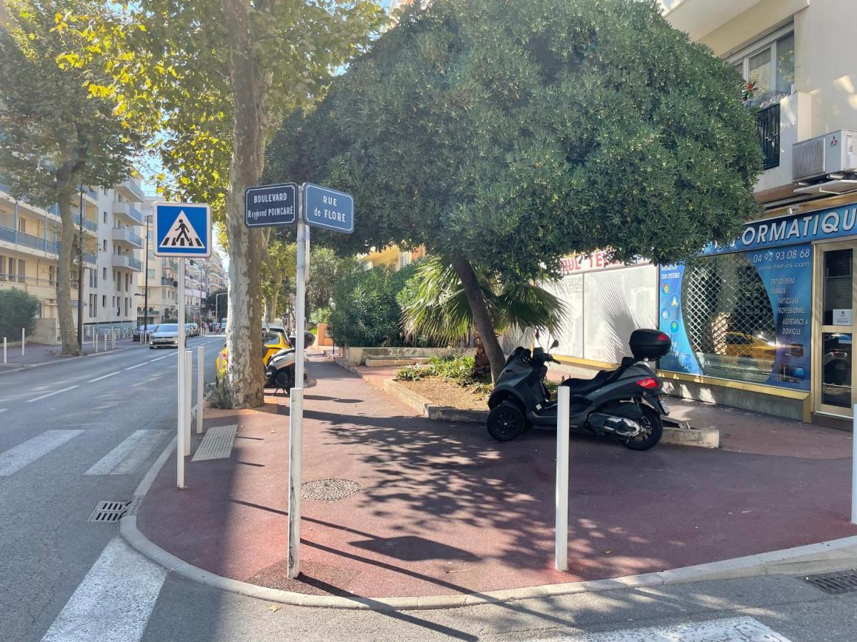 Spacieux F2 Climatise Proche De La Mer Antibes Kültér fotó